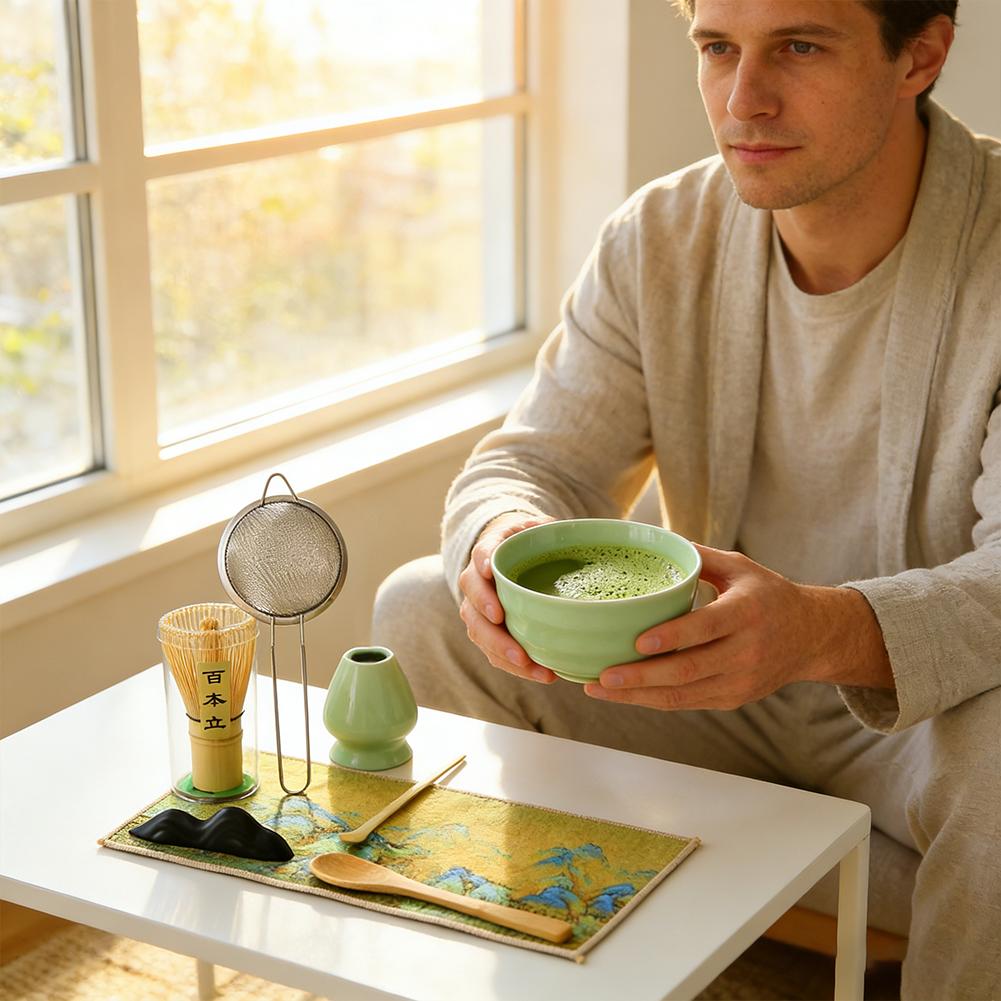 Authentic Japanese Matcha Tea  - огляд і ціна Bamboo Whisk Chasen