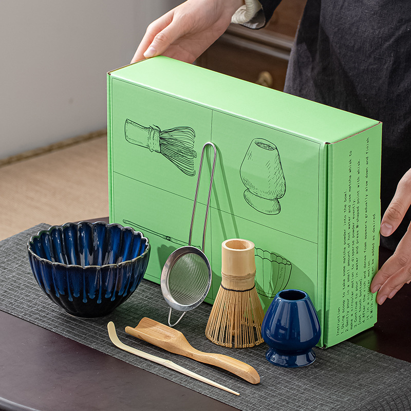 6pcs Set Japanese Matcha Whisk - огляд і ціна Bamboo Whisk Chasen